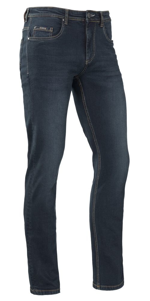 [1.3200C42001L30W34] Brams Paris Jason men C42 pant, dark blue stretch denim (L30W34)