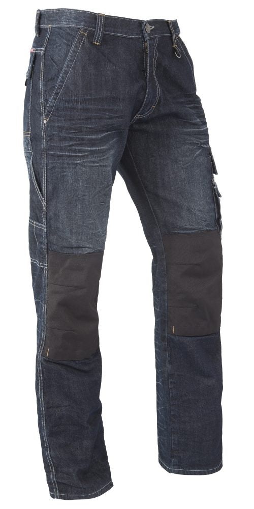 [1.3590A82001L34W32] Brams Paris Sander men A82 pant dark blue denim (L34W32)