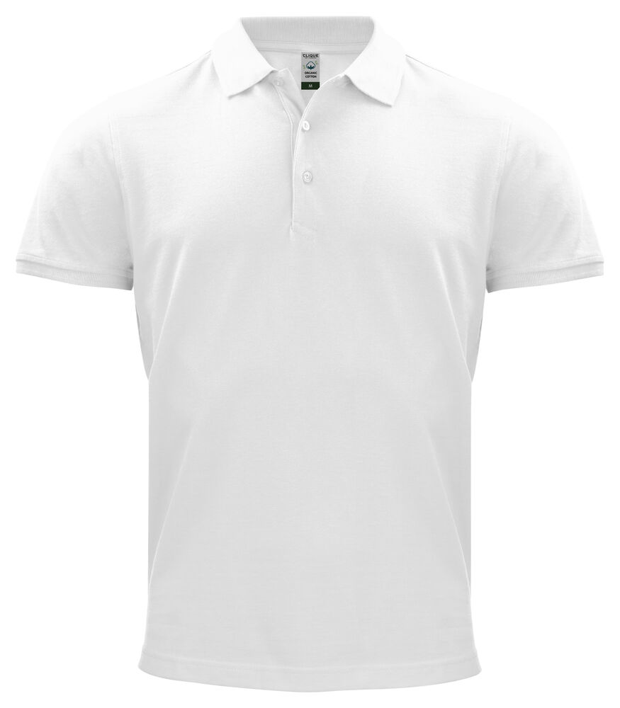 [028264-00-5] Clique 028264 Classic OC Polo (wit (0), M)