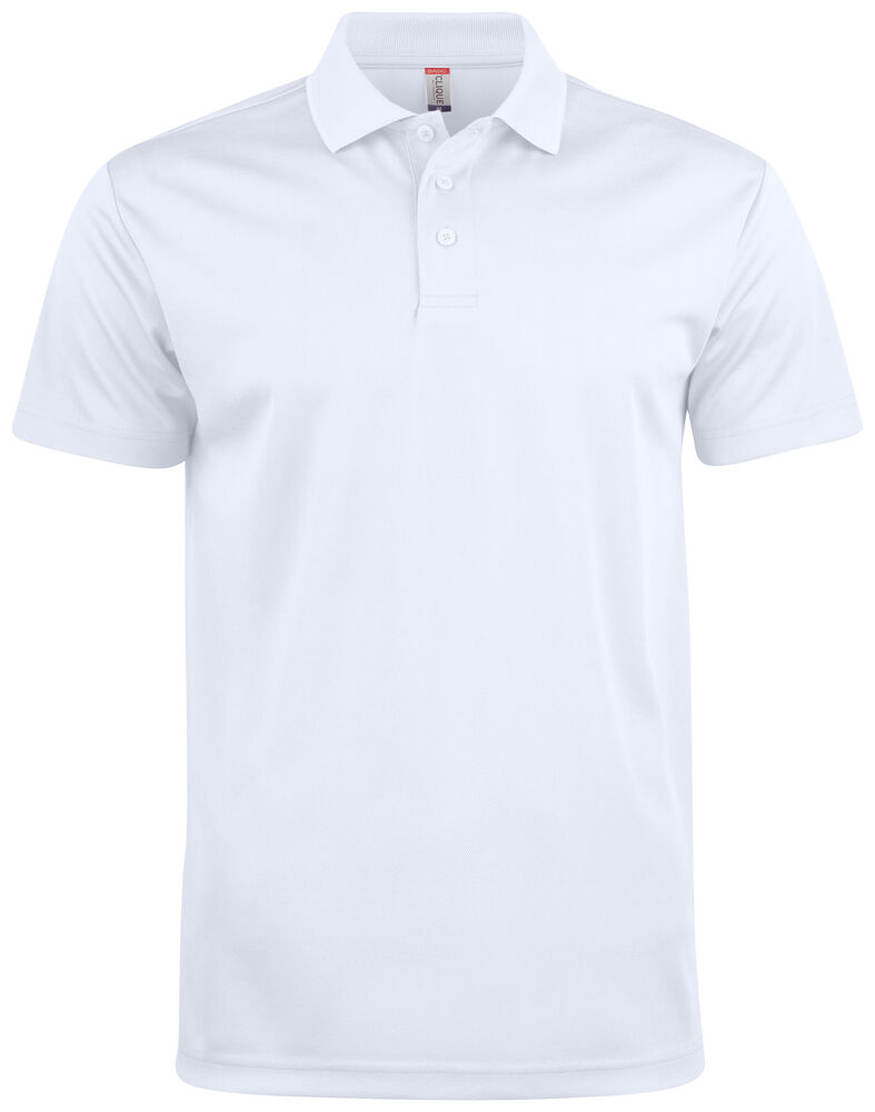 [028254-00-7] Clique 028254 Basic Active Polo (wit (0), XL)