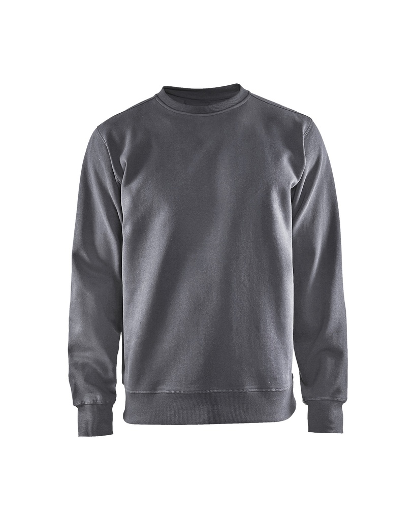 [3364-1048-9400-XL] Blaklader 3364-1048 Sweatshirt Jersey ronde hals (Grijs (9400), XL)