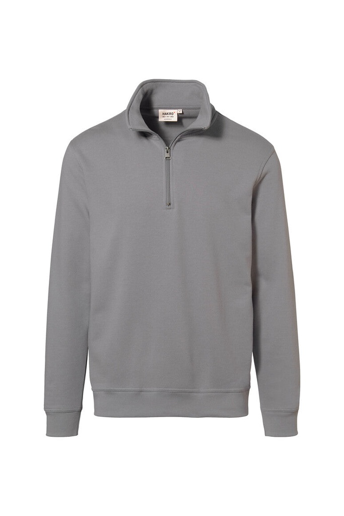 [0451043005] Hakro 451 Zip sweatshirt Premium (titanium (43), M)